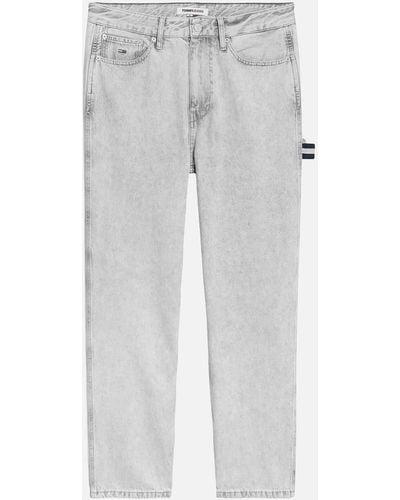 Tommy Hilfiger Straight-leg Denim Jeans - Grey