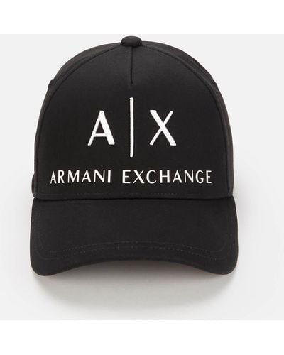 Armani Exchange Ax Logo Cap - Black