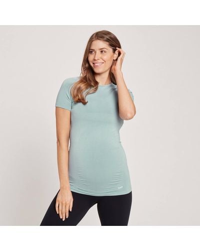 Mp Maternity Seamless Short Sleeve T-shirt - Green