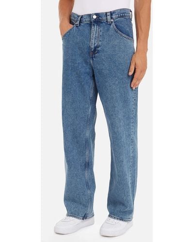 Tommy Hilfiger Aiden Dad Baggy Denim Jeans - Blue