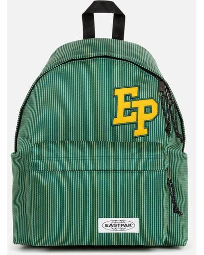 Eastpak Padded Pak'r Base Varsity Canvas Backpack - Green