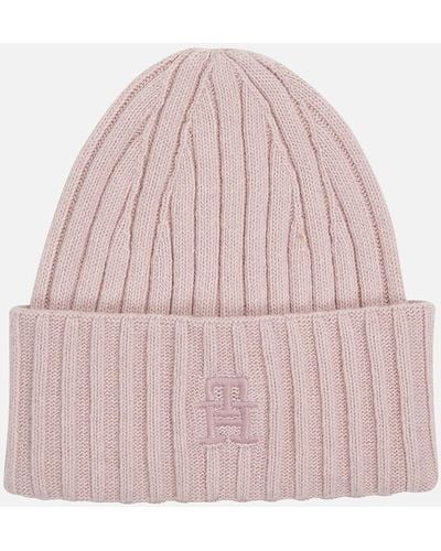 Tommy Hilfiger Iconic Knit Beanie - Pink