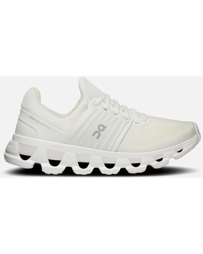 On Shoes Cloudswift Mesh Running Trainers - White