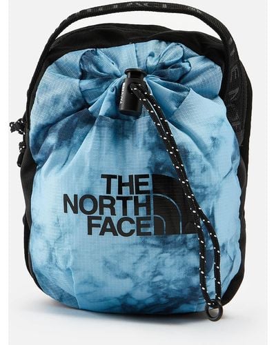 The North Face Bozer Tie-dyed Canvas Shoulder Bag - Blue