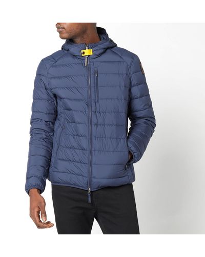 Parajumpers Last Minute Hooded Down Jacket - Blue