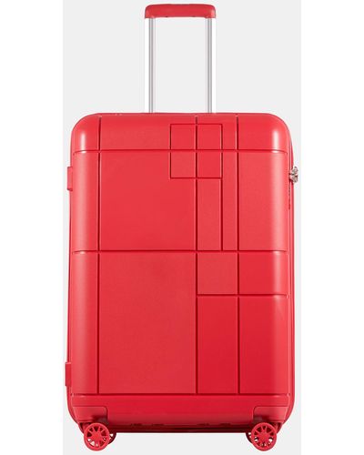 Echolac Japan Los Angeles Echolac On Board Hard Side Case - Red