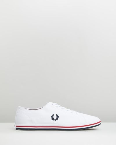 Fred Perry Kingston Twill - White
