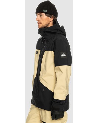 Quiksilver Forever Stretch Gore Tex® Technical Snow Jacket - Black