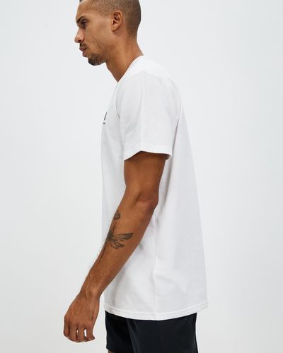 Under Armour Embroidered Heavyweight Ss - White