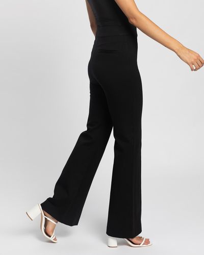 Spanx The Perfect Hi Rise Flare Trousers - Black