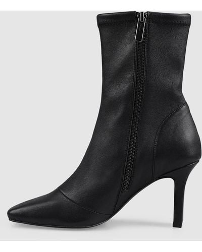 Siren Tiger Sock Boots - Black