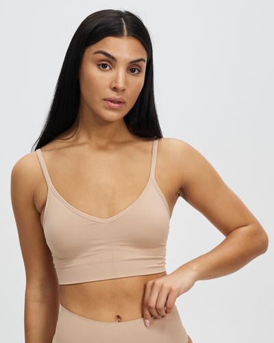 Spanx Ecocare Everyday Shaping Longline Bralette - Brown