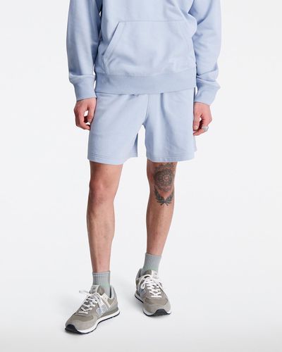 New Balance Uni Ssentials French Terry Shorts - Blue