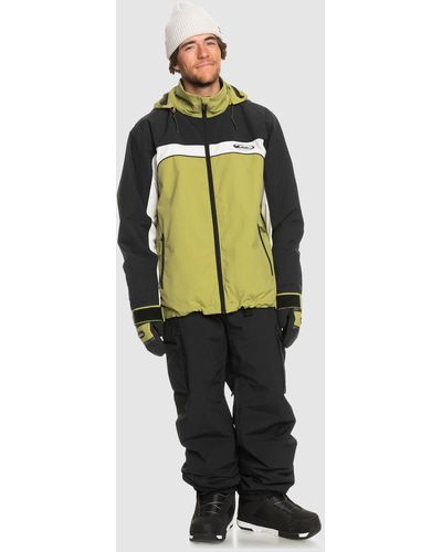 Quiksilver Live Wire Technical Snow Jacket - Green