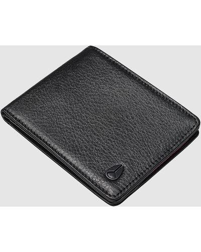 Nixon Cape Leather Wallet - Black