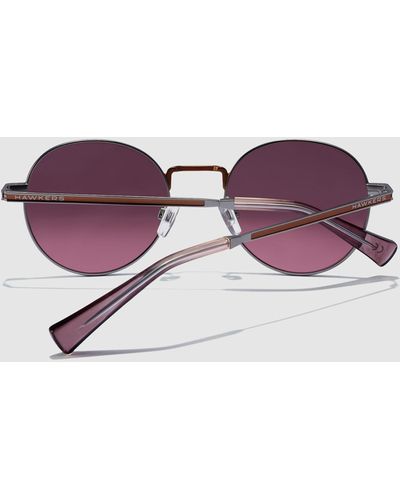 Hawkers Hawkers Silver Red Moma Sunglasses For Men And Women Uv400 - Purple