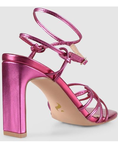 Siren Kalista Block Heel Sandals - Pink