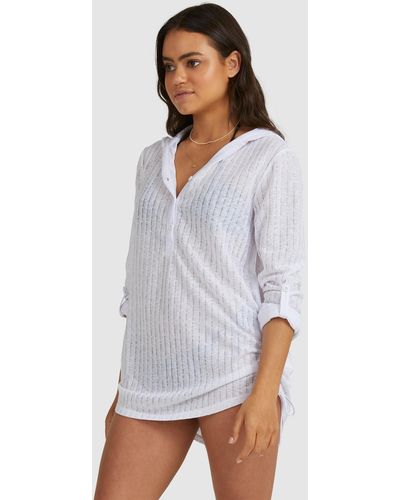Billabong Lovechild Cover Up Cover Up - White