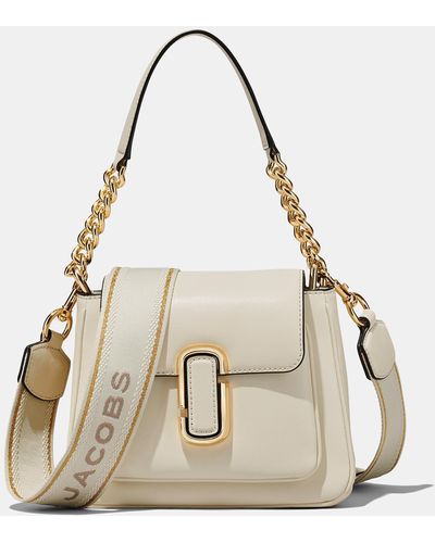 Marc Jacobs The Mini Satchel Leather J Marc - Natural