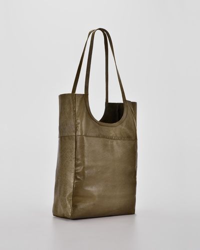 Cobb & Co Palmerston Leather Tote - Natural