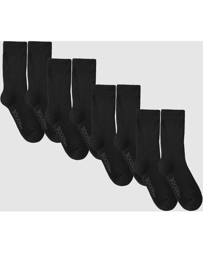Boody 5 Pack Work Boot Socks 2.0 Men - Black