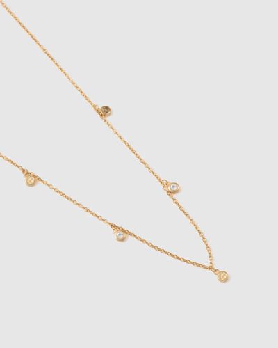 Kirstin Ash Illuminate Topaz Necklace - Metallic