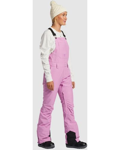 Billabong Riva Bib Trousers - Pink