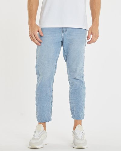 Kiss Chacey K5 Slim Cropped Jeans - Blue