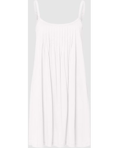 Hanro Juliet Spaghetti Dress 90cm - White