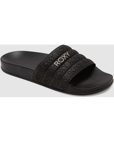 Roxy Slippy Water Friendly Sandals - Black