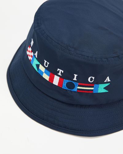 Nautica Pacific Bucket Hat - Blue
