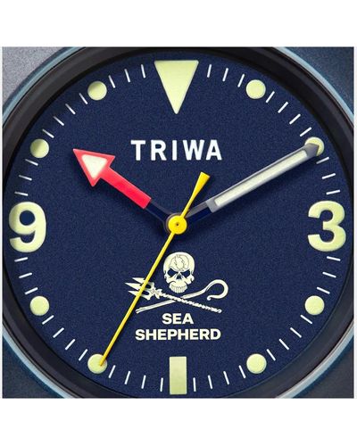 Triwa Time For Oceans Sea Shepard Deep Blue