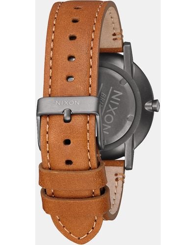 Nixon Porter Leather Watch - Multicolour