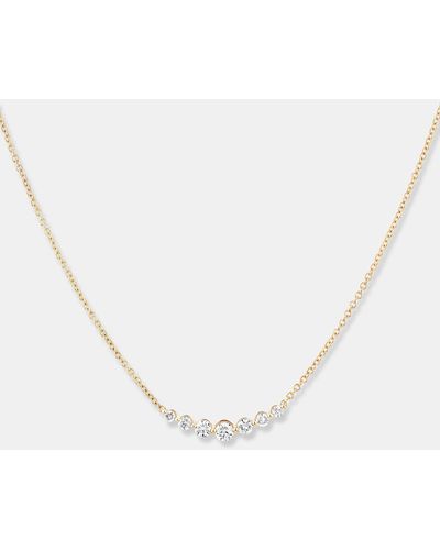 Michael Hill Necklace With 0.25 Carat Tw Of Diamonds In 18kt Gold - Natural