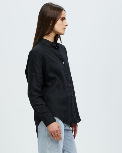 Assembly Label Xander Long Sleeve Shirt - Black