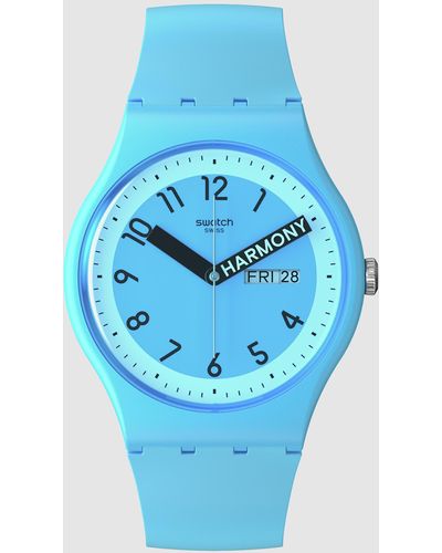 Swatch Proudly Watch - Blue