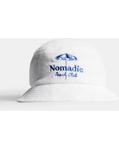 Nomadic Paradise Suite Life Bucket Hat - White