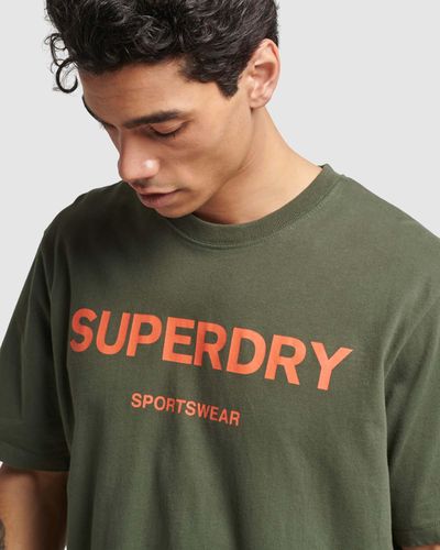 Superdry Code Core Sport T Shirt - Green