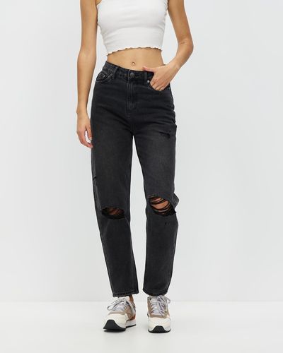 All About Eve Ellen Mom Jeans - Black