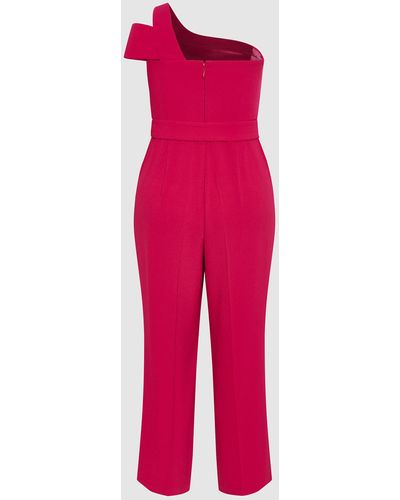 City Chic Xanthe Jumpsuit - Red