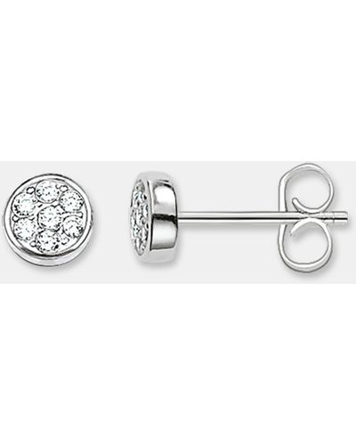 Thomas Sabo Sparkling Circles Earrings - Metallic