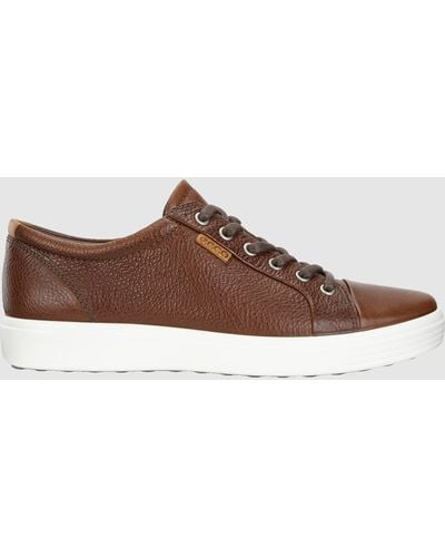 Ecco Soft 7 Trainers - Brown