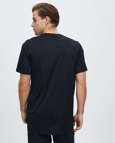 adidas Originals Club 3 Stripes Tennis T Shirt - Black