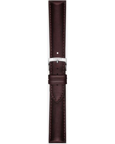 Tissot Official Leather Strap Lugs 20mm - Brown