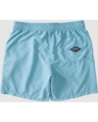 Billabong All Day Overdyed Layback Board Shorts For Men - Blue