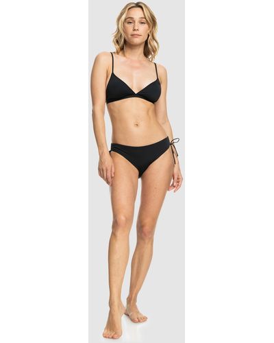 Roxy Beach Classics Triangle Bikini Top - Grey