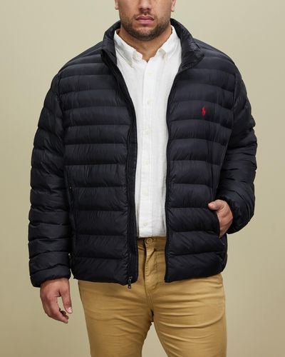 Polo Ralph Lauren Big & Tall Terra Poly Fill Jacket - Black