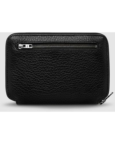 Status Anxiety Nowhere To Be Found Wallet - Black
