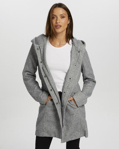 ONLY Sedona Light Coat - Grey