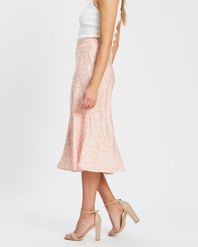 White By FTL Felicity Skirt - Pink